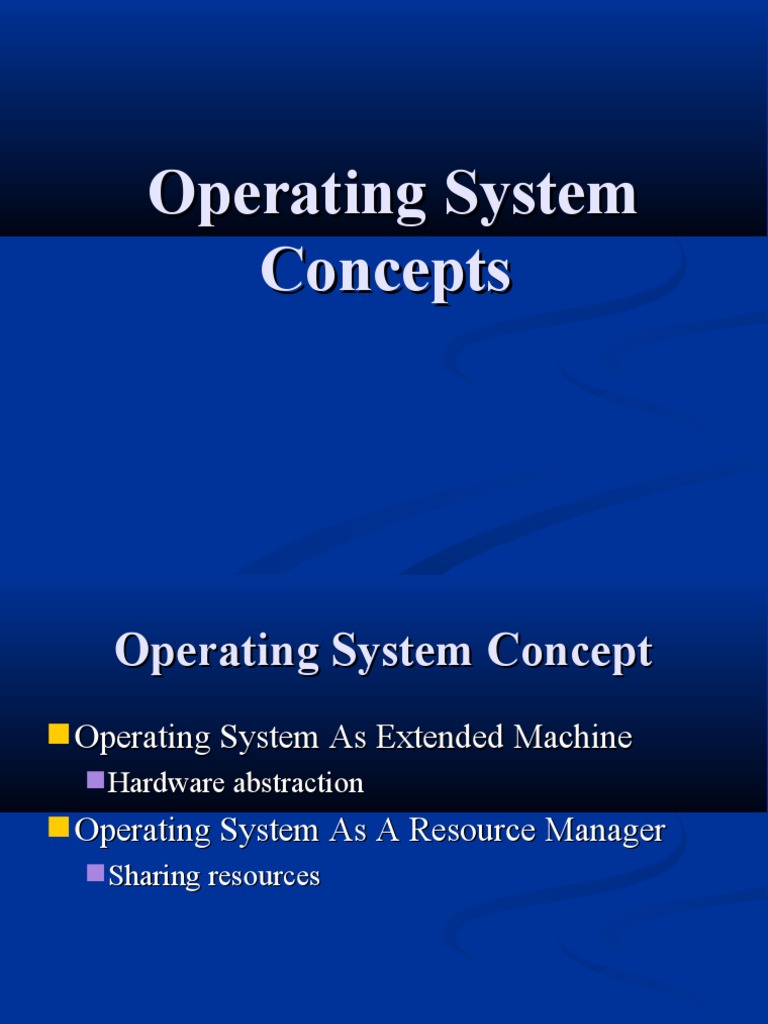 3 - Operating System Concepts | PDF | Computer Data Storage | Operating ...