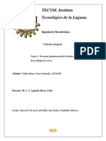 Reporte 2 - Cálculo Integral - Mecatronica