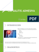 Adhesive Capsulitis: Pathophysiology and Treatment