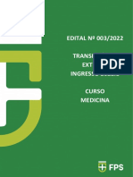 Edital Transferencia Medicina 2022.1 - 06 01 2022