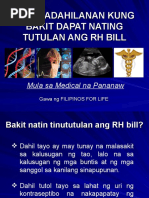 Download Bakit Dapat Nating Tutulan Ang Rh Bill by CBCP for Life SN55792547 doc pdf