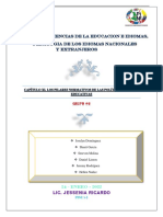 Los Pilares Normativos de Las Políticas Públicas Educativas. Grupo 6