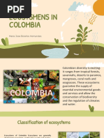 Ecosystems in Colombia