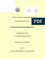 Glosario Procesal Administrativo.