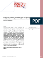 Análise da política de avaliação do Projeto Principal de Educação da América Latina