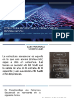 Estructura Secuenciales y Operadores en Programación