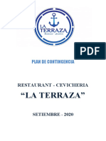 PLAN DE CONTINGENCIA LA TERRAZA