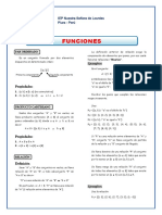 Ejercicios de Funciones 5to Sec