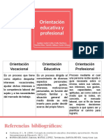 Cuadro Comparativo Orientación Educativa y Profesional