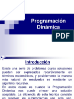 Programación dinámica: resolución de problemas de optimización