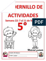 5° S22 Cuadernillo de Actividades-Profa Kempis