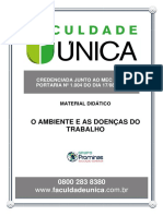 MOD 9-O Ambiente e as doenças do Trabalho