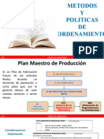 Tema 2. Metodos y Políticas de Ordenamiento