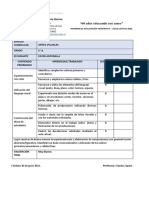 Planilla IEF 5°A - 2021 - PAYER ANTONELLA