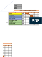 Cronograma Gantt Base de Datos