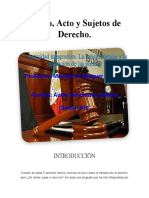 Hecho, Acto y Sujetos de Derecho.: 5. Actividad Integradora. La Jurisprudencia y La Aplicación de Las Normas