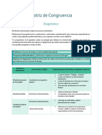 Matriz de Congruencia