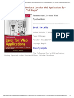 PDF Download Professional Java For Web Applications by - Nicholas S Williams Full Pages