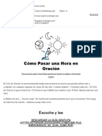 Cómo Pasar Una Hora en Oración - Zúme Training