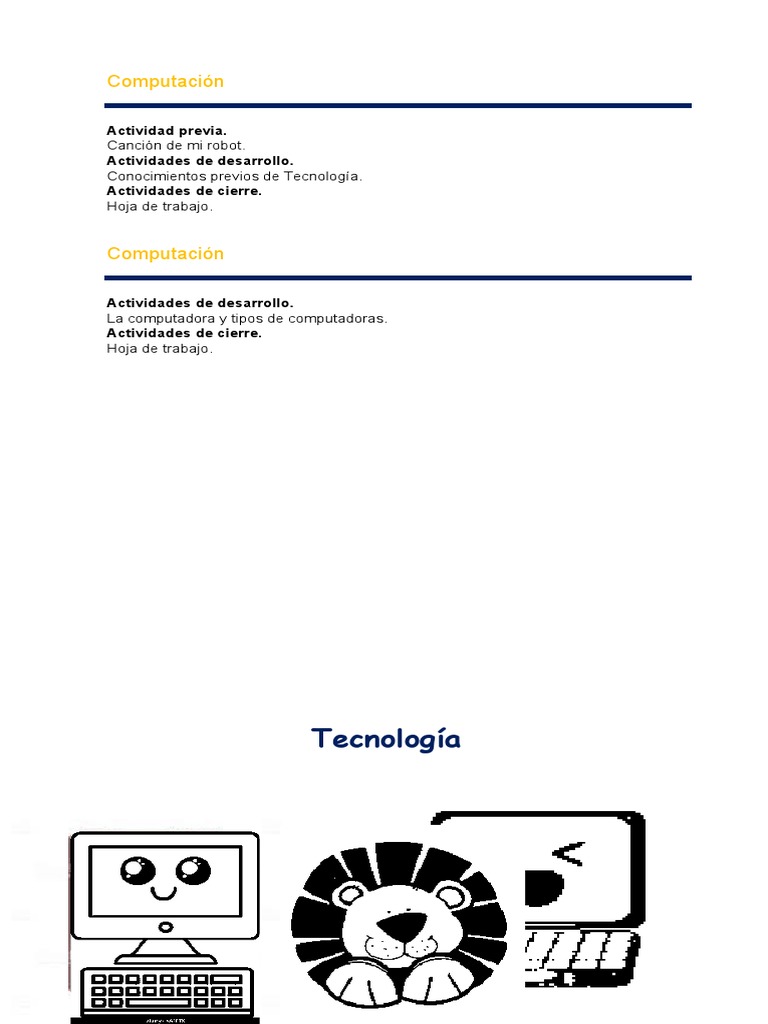 Computación Guia 1 | PDF