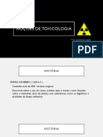 Noções de Toxicologia