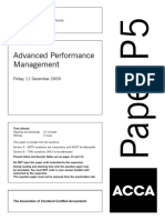 高顿财经ACCA acca.gaodun.cn: Advanced Performance Management