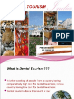 Dental Tourism: Presented by DR Shabeel PN