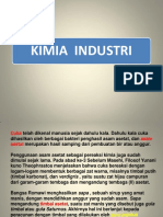 KIMIA  INDUSTRI