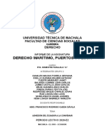 Informe de Derecho Marítimo