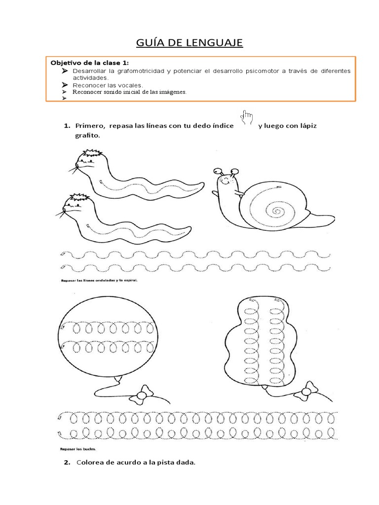 Clase 1 Lenguaje 1 | PDF