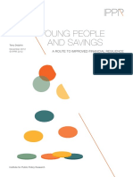 Young People and Savings: A Route To Improved Financial Resilience