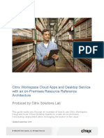 Workspace Cloud Apps Desktop Service On Premises Resource Reference Architecture