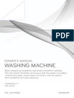 Washing Machine: Owner'S Manual