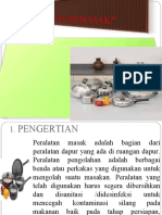 Jenis-Jenis Peralatan Memasak Modern dan Tradisional