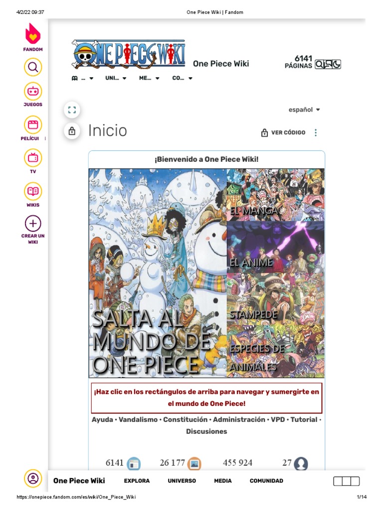 Categoría:Temporada 9, One Piece Wiki