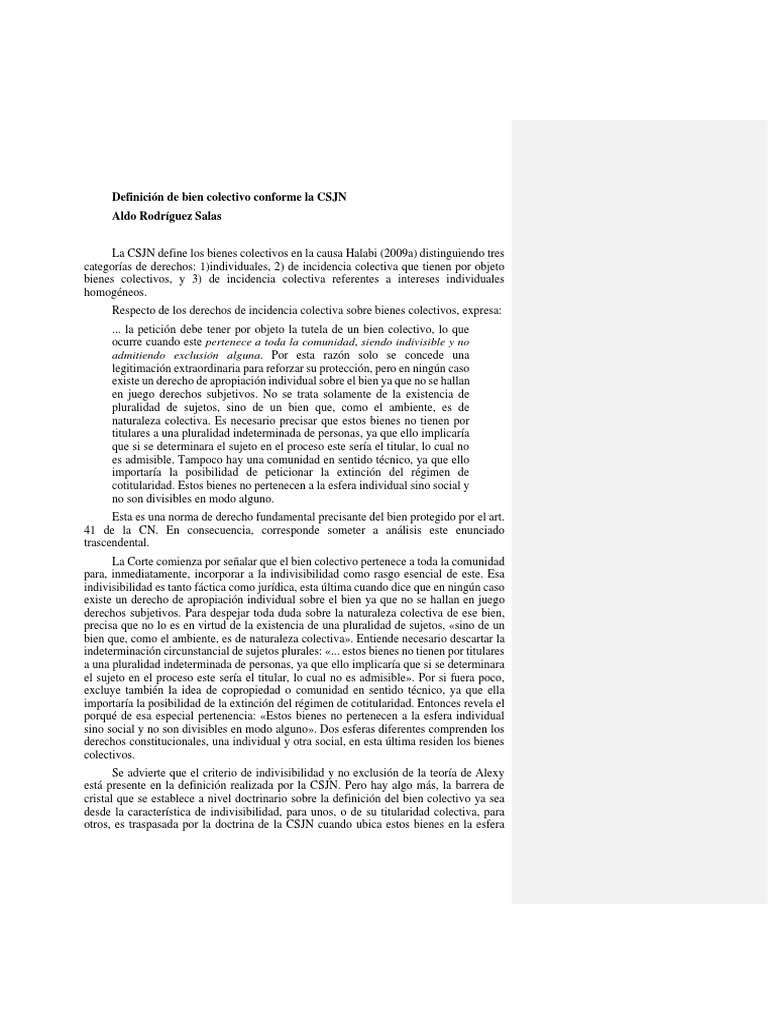 M ii definici n de bien colectivo pdf propiedad derechos