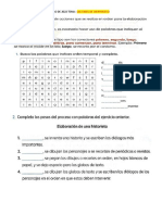 3º de Primaria Español 19 de Enero de 2022 Tema