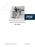 Manual de Microtomo de Rotacion