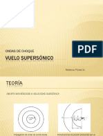 Vuelo Supersónico. Ondas de Choque