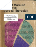 Herbert Marcuse. Un Ensayo Sobre La Liberación (1969)