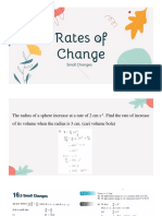 Rates of Change - Part 3
