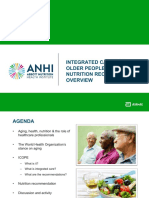 Integrated Care For Older People (Icope) Nutrition Recommendation