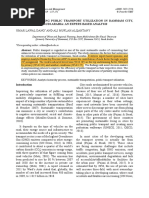 Dano - AlQahtany - 2019 - Issues Undermining Public Transport Utilization in Dammam City, Saudi Arabia