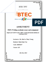 Assignment: Btec FPT