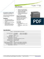 Electric Valve Actuator 電? 282brochure