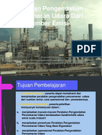 Peralatan Pengendalian Pencemaran Udara Dari Sumber Emisi