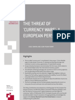 PC ZD JPF The Threat of Currency Wars A European Perspective