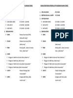 Jadwal Internal