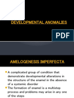 Developmental Anomalies - ORAL PATHO