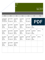 Jadual Kegiatan PPDS Mata Stase RSUD D2 Juli